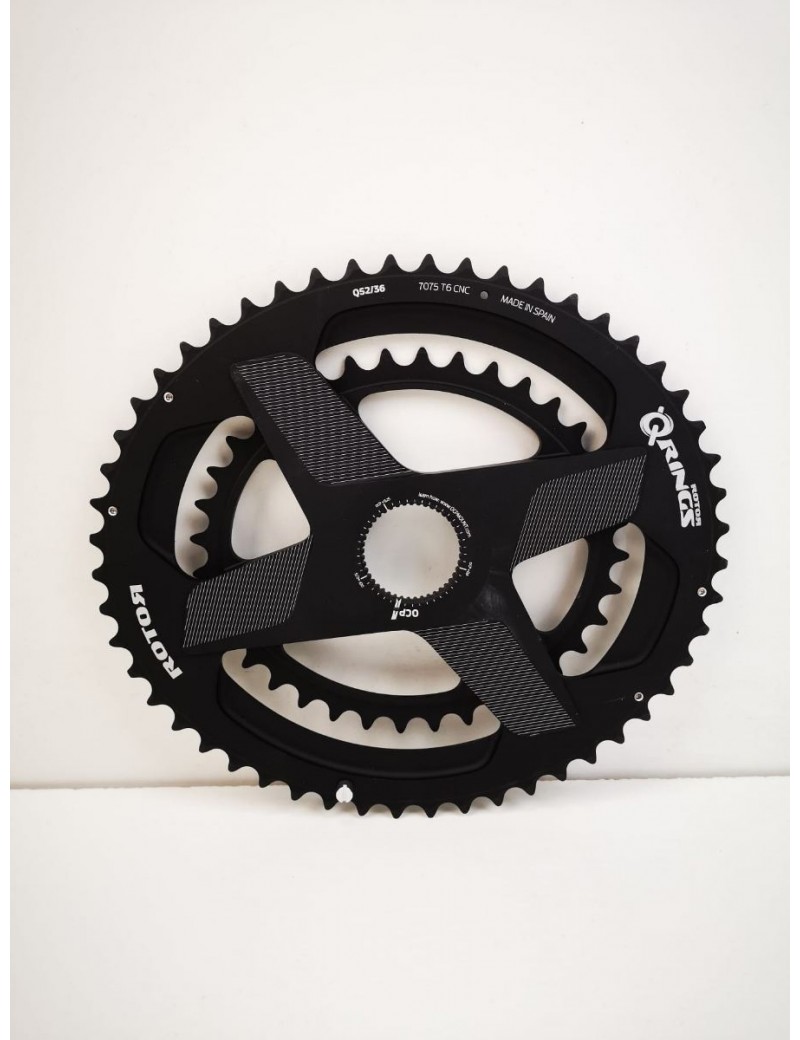 DOUBLE PLATEAU ROTOR QRINGS OVAL 36/52T | Troc Sport