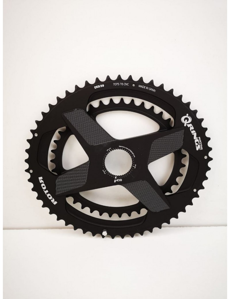 DOUBLE PLATEAU ROTOR QRINGS OVAL 39/53T | Troc Sport