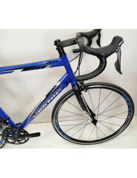 VELO DE ROUTE VEKTOR JANUS  BLU CLAIR ALU 2X10 | Troc Sport