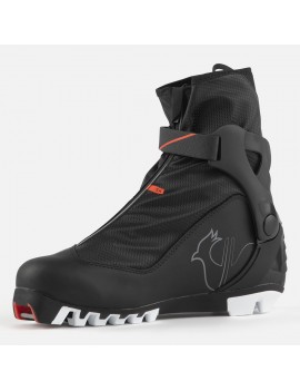 CHAUSSURE DE SKATING ROSSIGNOL X-6 SKATE BLK RED 2024 | Troc Sport