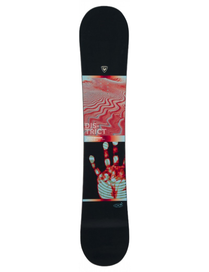 PACK SNOWBOARD ROSSIGNOL DISTRICT INFRABLACK + BATTLE BLK/BLU 2023  | Troc Sport