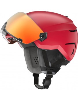 CASQUES DE SKI ATOMIC SAVOR AMID VISOR HD RED 2023 | Troc Sport