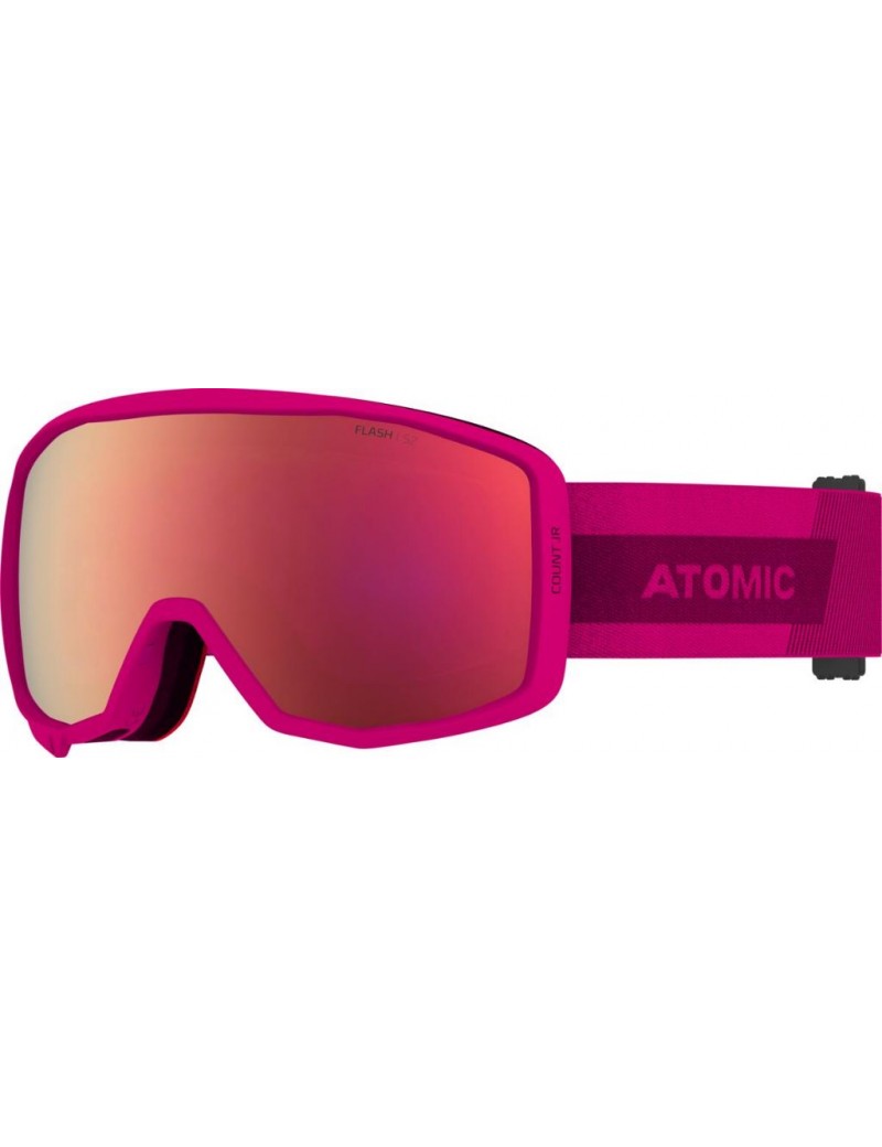 MASQUES DE SKI ATOMIC COUNT JR CYLINDRIC BERRY/PINK 2024 | Troc Sport