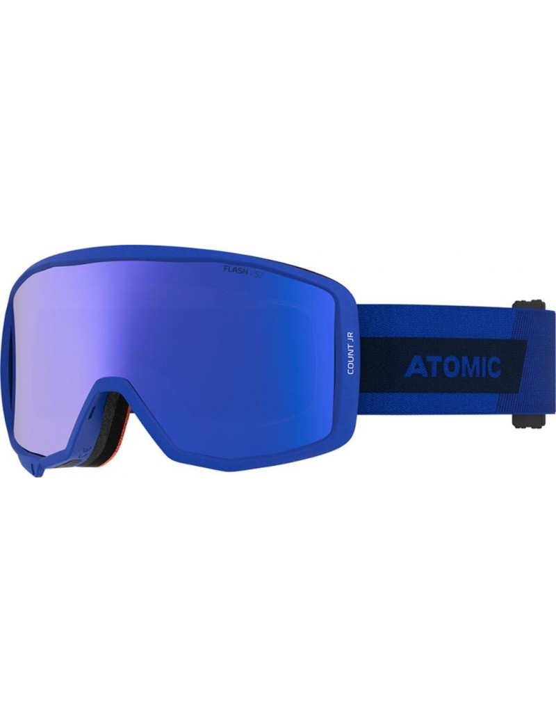 MASQUES DE SKI ATOMIC COUNT JR CYLINDRICAL BLUE 2024 | Troc Sport