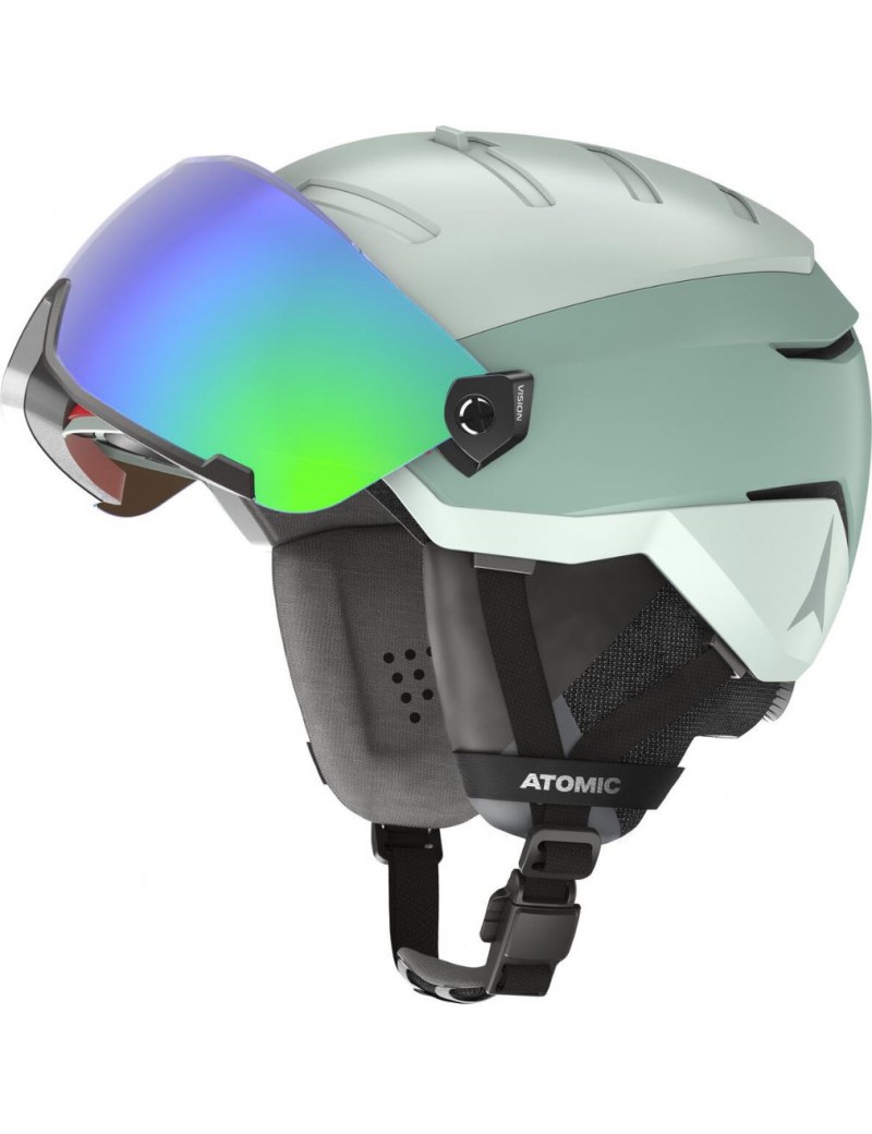 CASQUES DE SKI ATOMIC SAVOR GT AMID VISOR HD MINT 2024 | Troc Sport