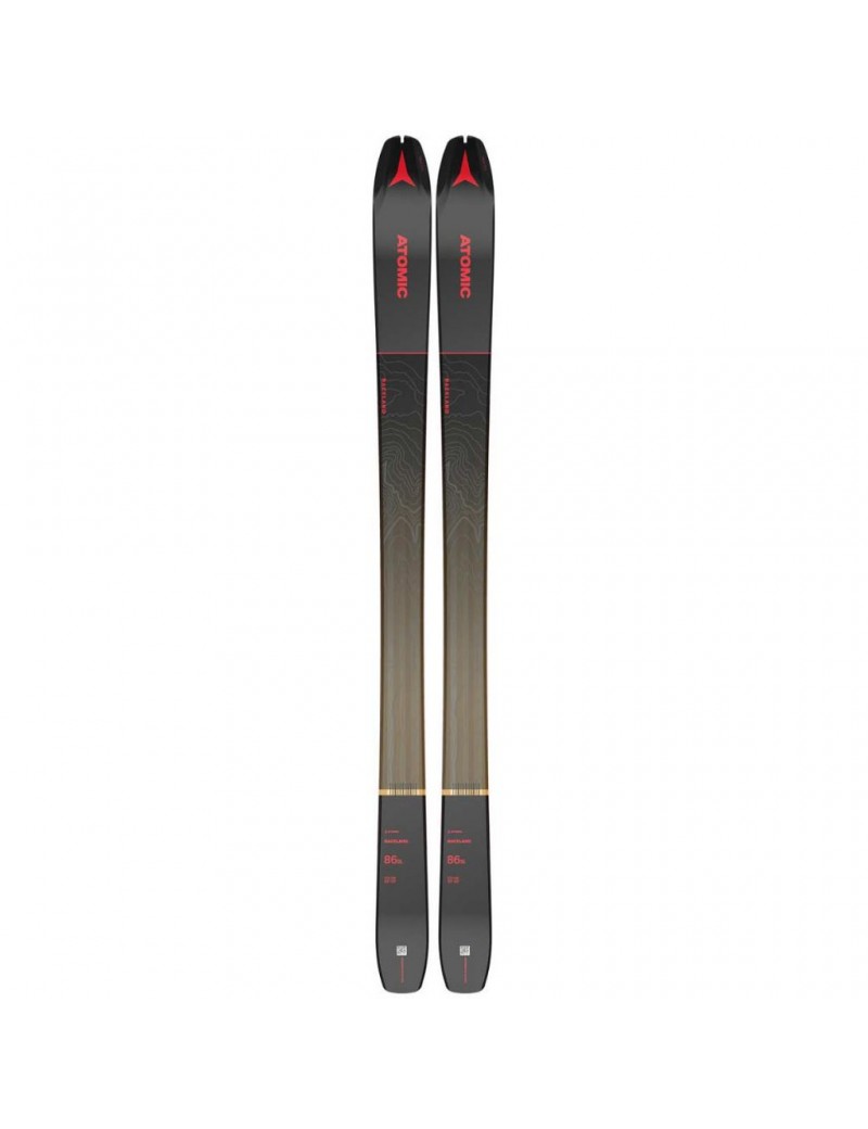 SKIS DE RANDONEE ATOMIC N BACKLAND 86 SL BLACK/RED 2024 | Troc Sport