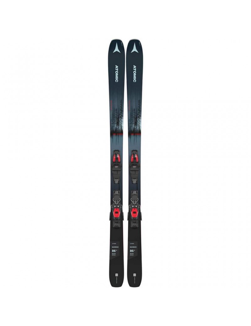 SKIS ALPIN ATOMIC MAVERICK 86 CR + M10 GW METAL 2024 | Troc Sport