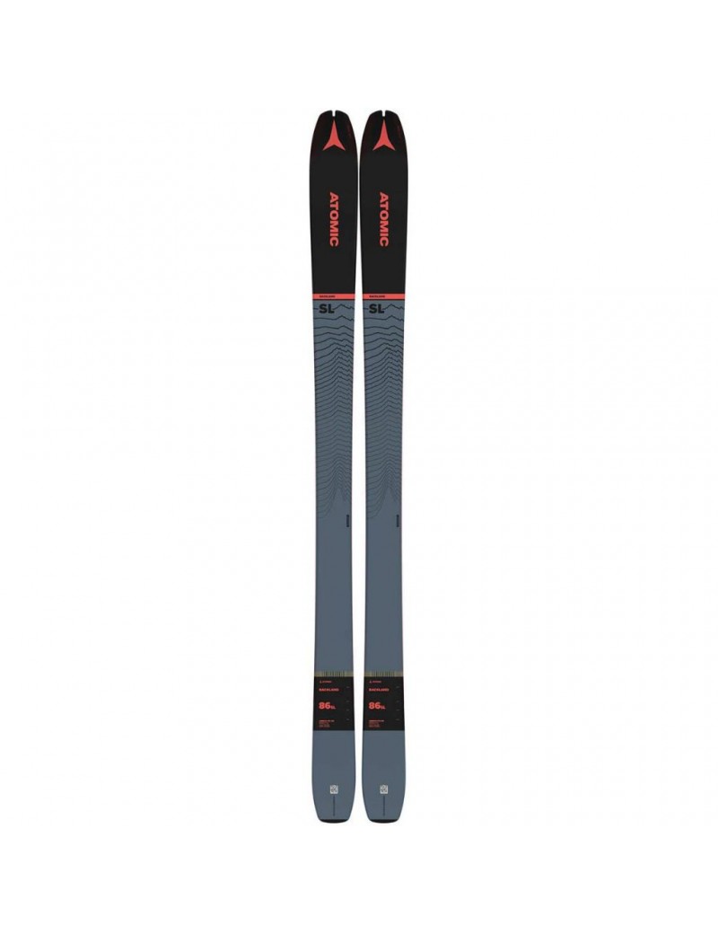 SKIS DE RANDONNEE ATOMIC BACKLAND 86 SL BLACK/METALLIC 2024 | Troc Sport