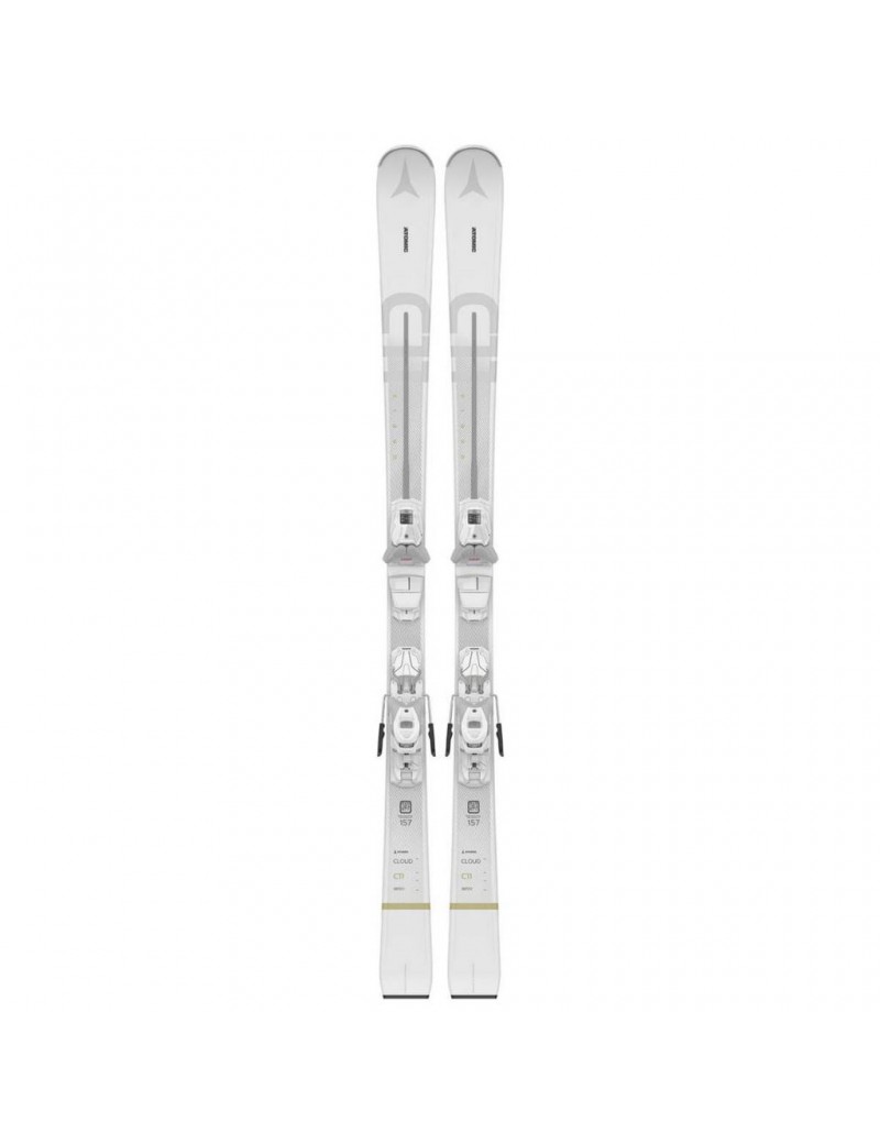 SKIS ALPIN ATOMIC CLOUD C11 RP + M10 GW WHITE 2024 | Troc Sport