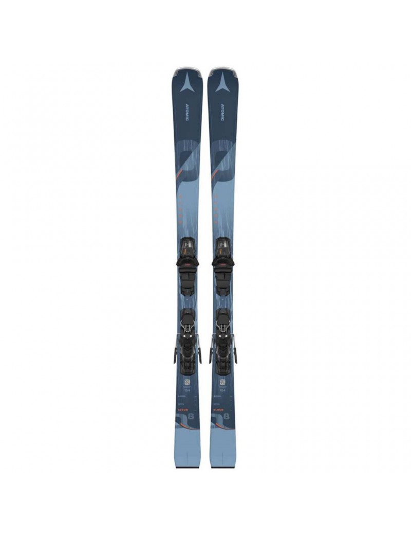 SKIS ALPIN ATOMIC  CLOUD Q8 + M10 GW BLUE 2024 | Troc Sport