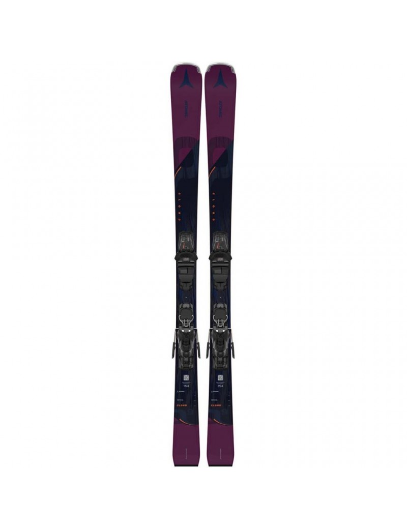 SKIS ALPIN ATOMIC CLOUD Q9 + M10 GW BLACK/BERRY  2024 | Troc Sport