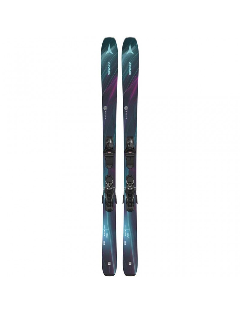 SKIS ALPIN ATOMIC  MAVEN 86 R + M10 GW PETROL/PK  2024 | Troc Sport