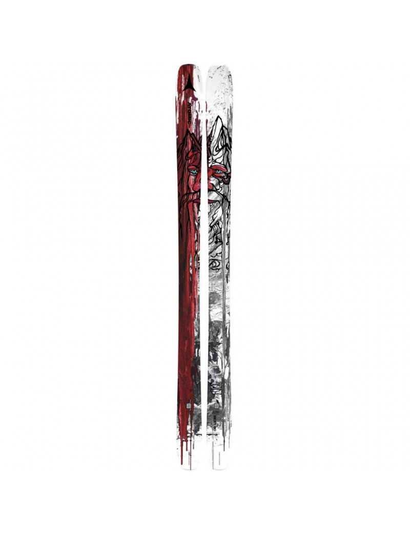 SKIS ALPIN ATOMIC N BENT 90 RED/GREY  2024 | Troc Sport