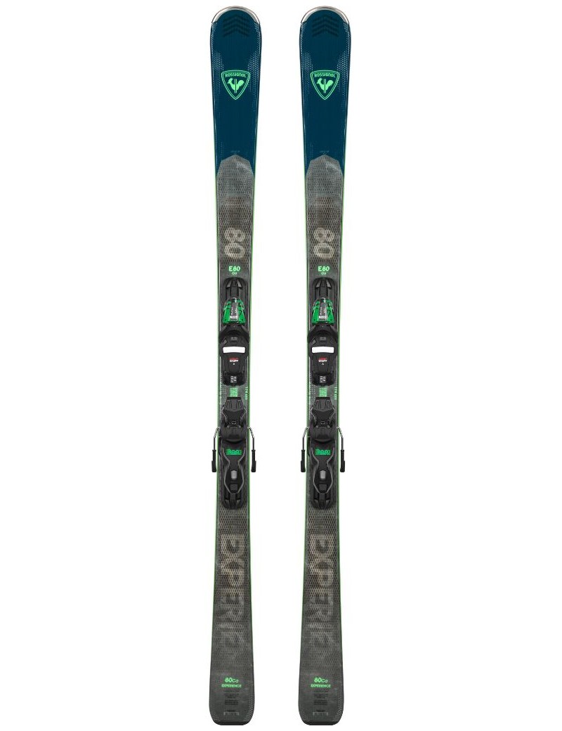 SKI ROSSIGNOL EXPERIENCE 80 CARBON XPRESS+XPRESS 11 GW B83 BLACK GREEN 2024 | Troc Sport