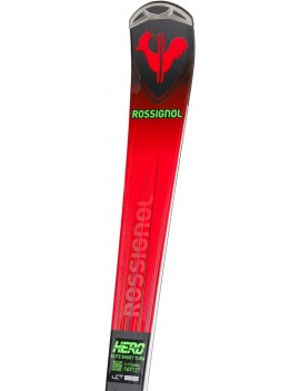 SKI ROSSIGNOL HERO ELITE ST TI KONECT+NX 12 K GW B80 BLK HOT RED 2024 | Troc Sport