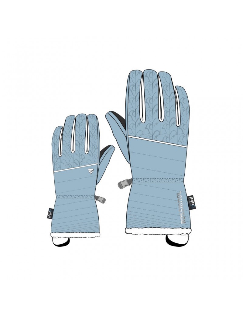 GANTS ROSSIGNOL W TEMPTATION IMPR G BLU BLK 2024 | Troc Sport