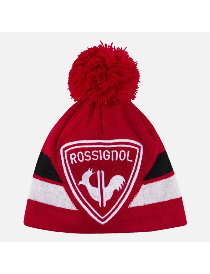 BONNET  ROSSIGNOL L3 JR ROOSTER  RED BLK WHI 2024 | Troc Sport