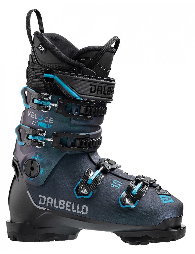 CHAUSSURES SKI ALPIN DALBELLO VELOCE 85 W GW LS BLACK/OPAL GREEN 2024 | Troc Sport