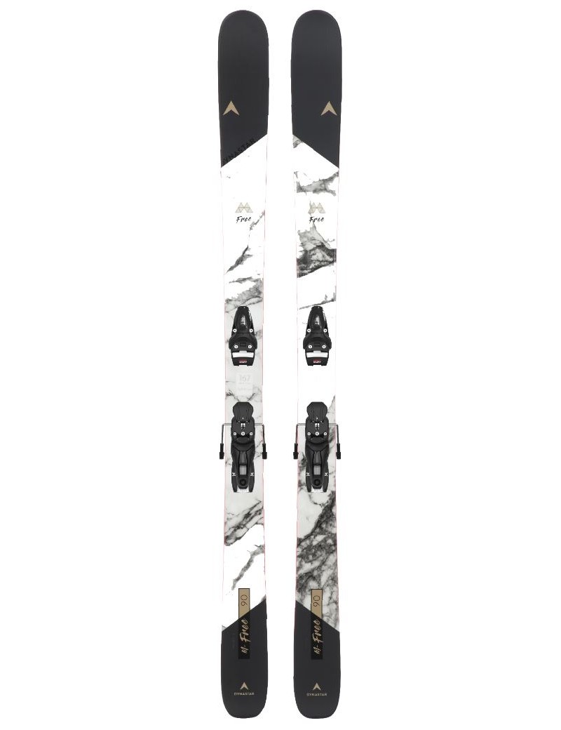 SKIS ALPIN DYNASTAR M-FREE 90 OPEN + NX 11 GW B100 BLACK 2024 | Troc Sport