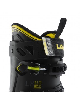 CHAUSSURES SKI ALPIN LANGE LX 110 HV GW BLACK YELLOW 2024 | Troc Sport