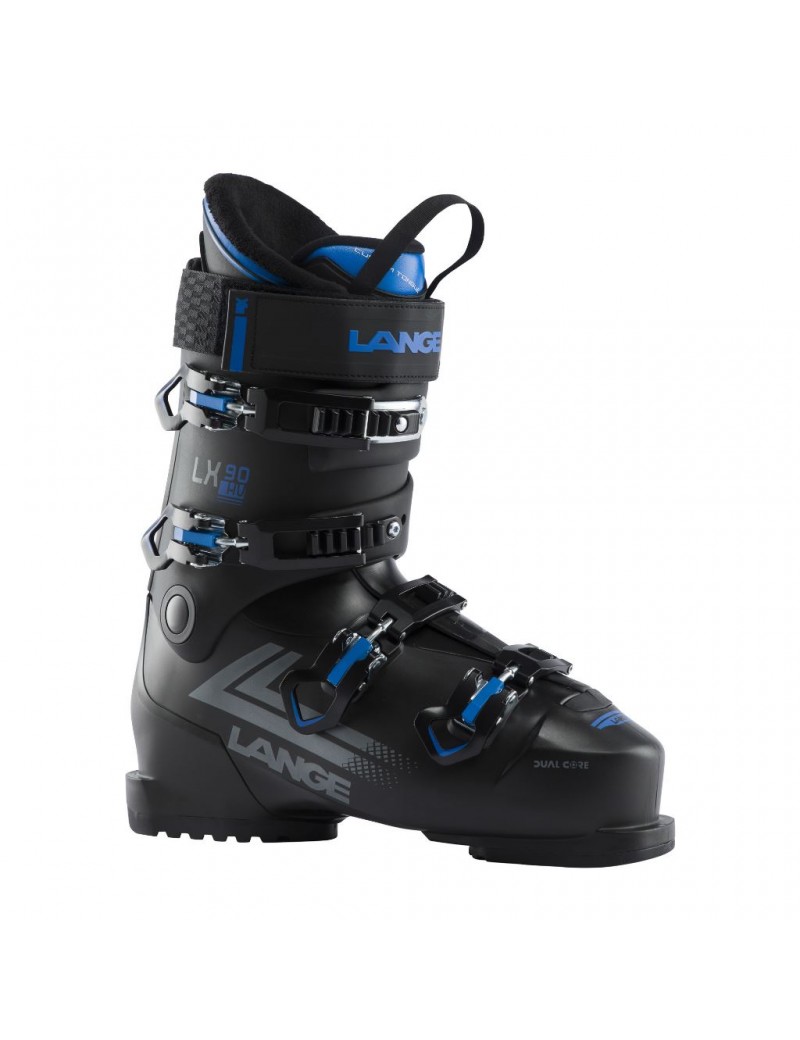 CHAUSSURES SKI ALPIN LANGE LX 90 HV BLACK BLUE 2024 | Troc Sport