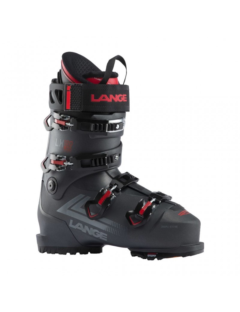 CHAUSSURES SKI ALPIN LANGE LX 120 HV GW TITANIUM GREY 2024 | Troc Sport