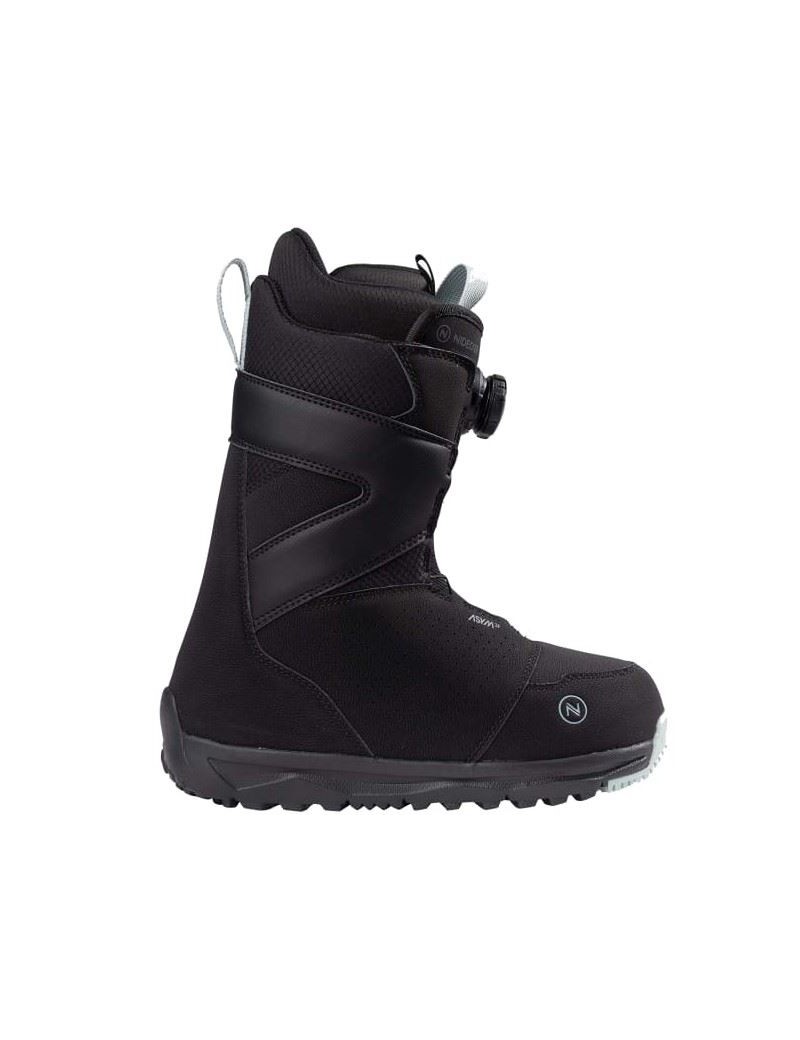 BOOTS DE SNOWBOARD NIDECKER CASCADE WMS BLACK 2023 | Troc Sport