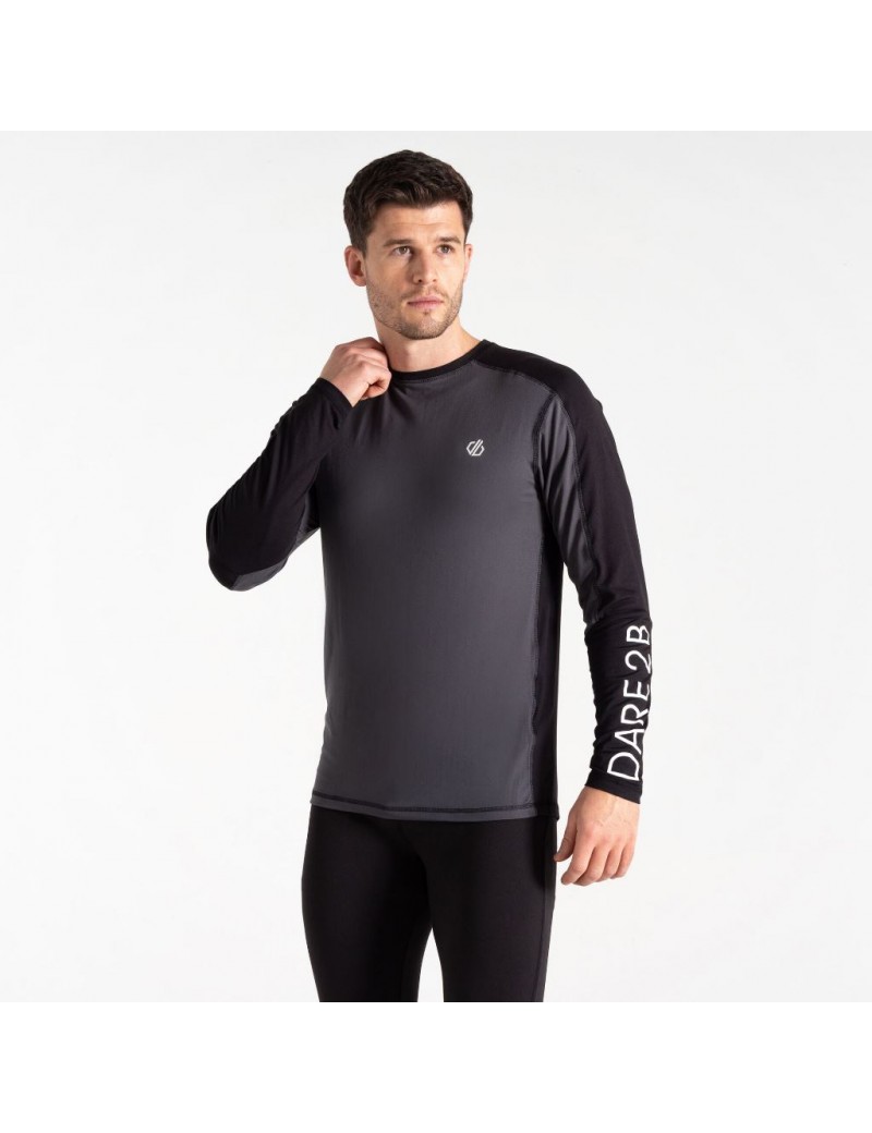 HAUT DARE2B HAUT THERMIQUE HOMME BLACK/EBONY | Troc Sport