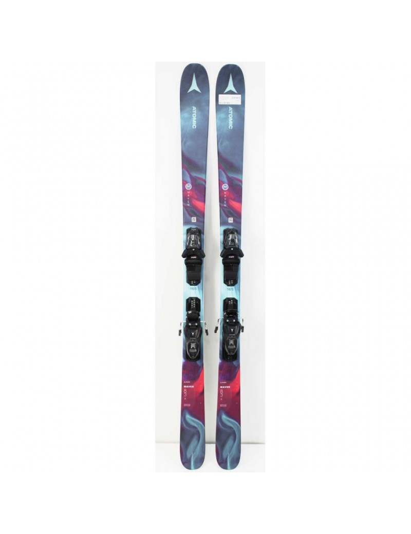 SKIS ALPIN ATOMIC MAVEN 83 RX + M 10 GW MINT/RD 2024 | Troc Sport