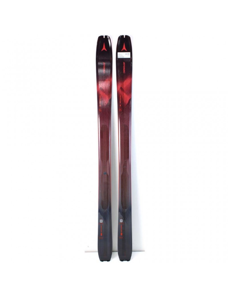 SKIS DE RANDONNEE FEMME  ATOMIC N BACKLAND 88 W MAROON RED/GY   2024 | Troc Sport