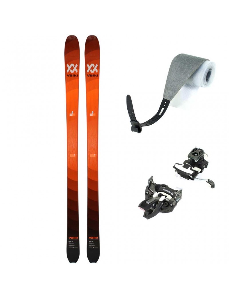 PACK SKI VOLKL RISE 84 ORA  + ALPINIST 10 LT + PEAUX 23 | Troc Sport