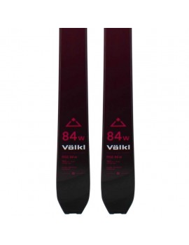 SKIS DE RANDONNEE VOLKL RISE 84 W BLACK/PINK FLAT  + RISE 84 SKINS | Troc Sport