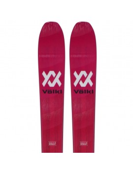 SKIS DE RANDONNEE VOLKL RISE 84 W BLACK/PINK FLAT  + RISE 84 SKINS | Troc Sport