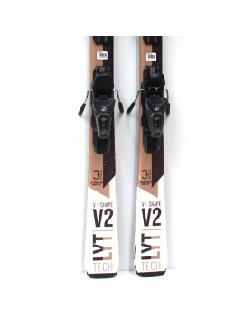 RECONDITIONNÉ SKI ALPIN HEAD LYT TECH V2 SHAPE WHI | Troc Sport