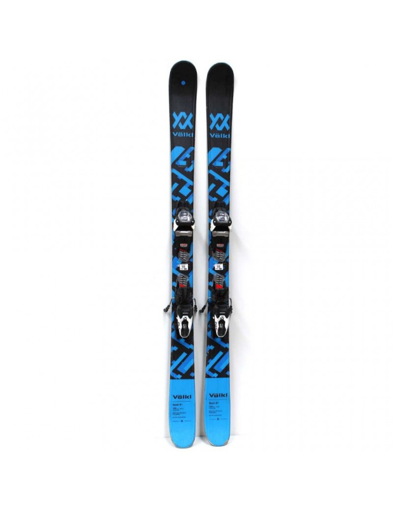 RECONDITIONNÉ SKI ALPIN VOLKL BASH 81 BLU BLK  | Troc Sport