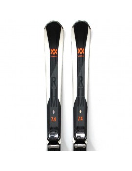 RECONDITIONNÉ SKI ALPIN VOLKL RTM 74 BLK ORA | Troc Sport