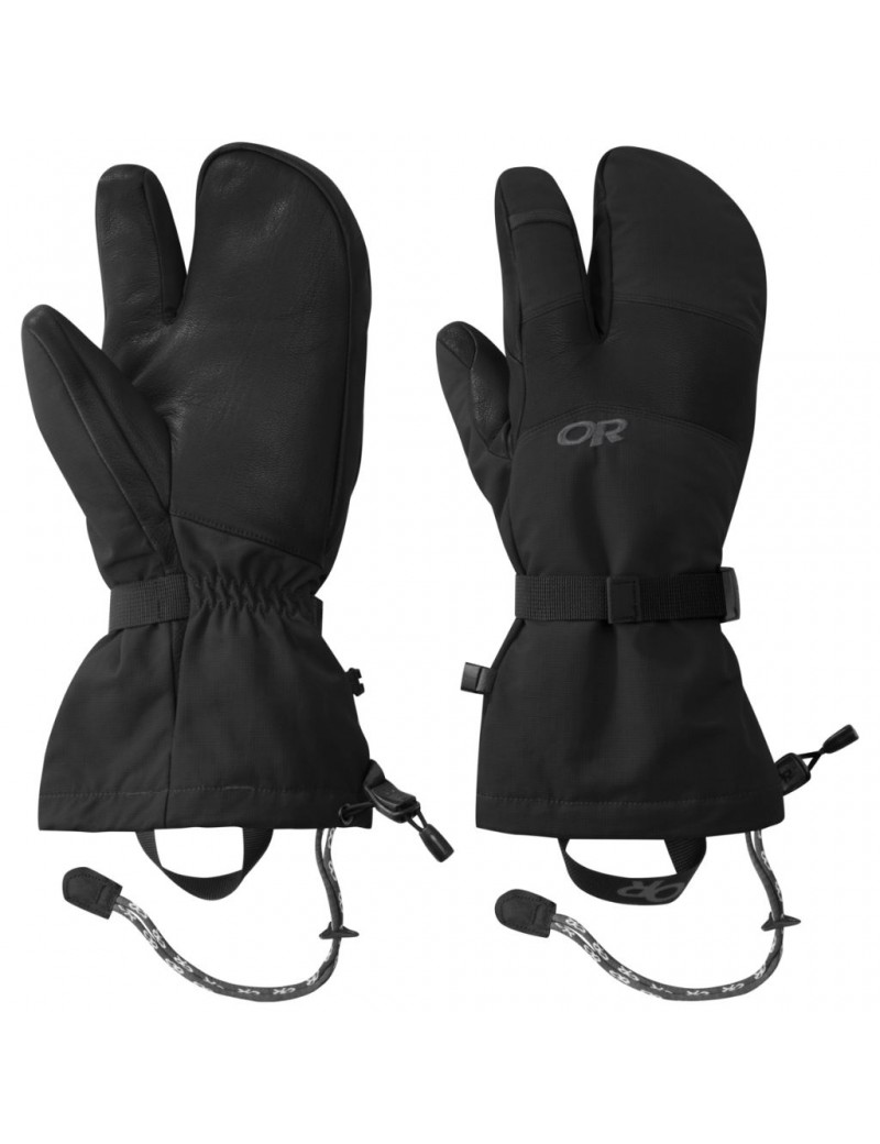 GANTS OR HIGHCAMP 3 FINGER GLOVES MAN BLACK 2024 | Troc Sport