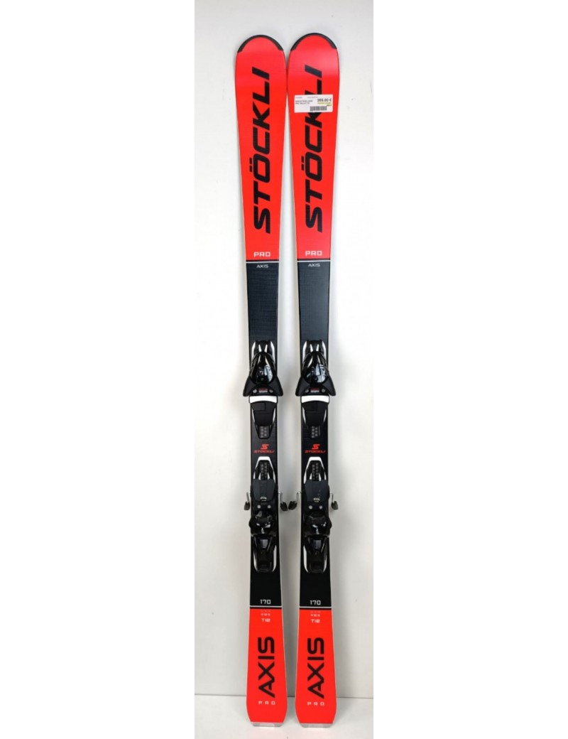 SKIS STÖCKLI AXIS PRO + FIXATION SALOMON MC11 - 170cm | Troc Sport