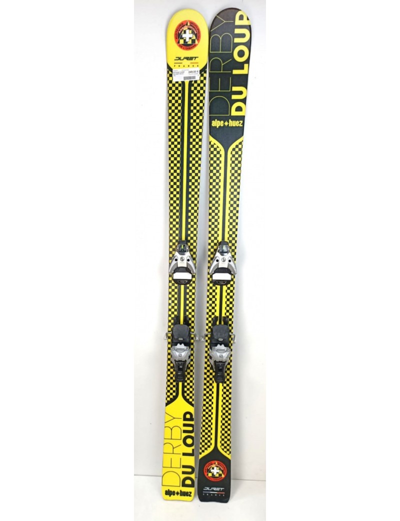 SKI DURET DERBY DU LOUP + FIXATION SALOMON STH 13 - 175cm | Troc Sport