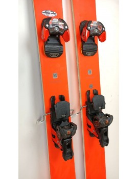 SKI SALOMON QST 106 + Fix Salomon Warden 13 - 188cm | Troc Sport