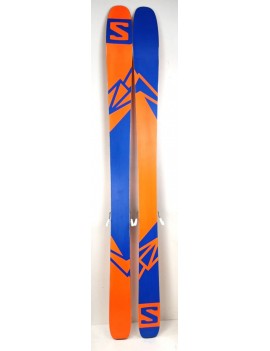 SKI SALOMON QST 106 + Fix Salomon Warden 13 - 188cm | Troc Sport