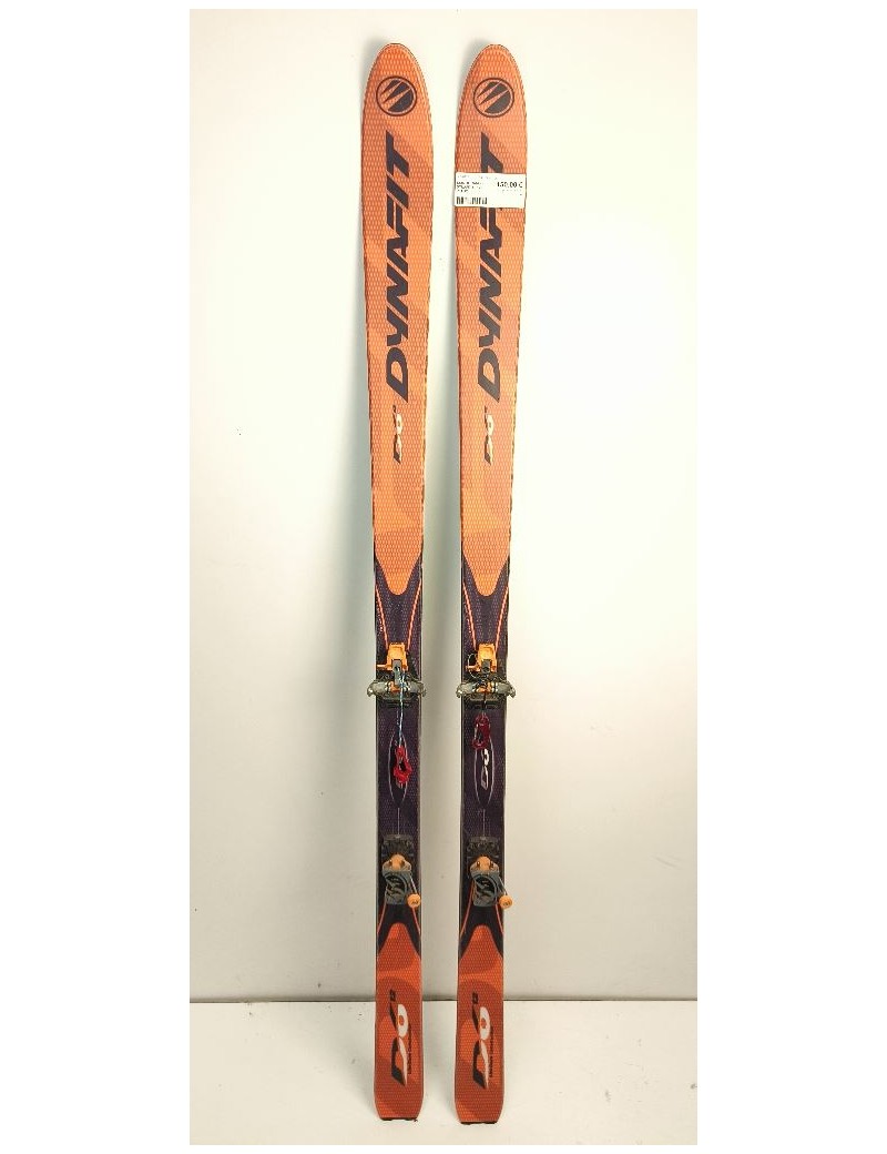 SKIS DE RANDO DYNAFIT D6 TAILLE 160 + PEAUX | Troc Sport