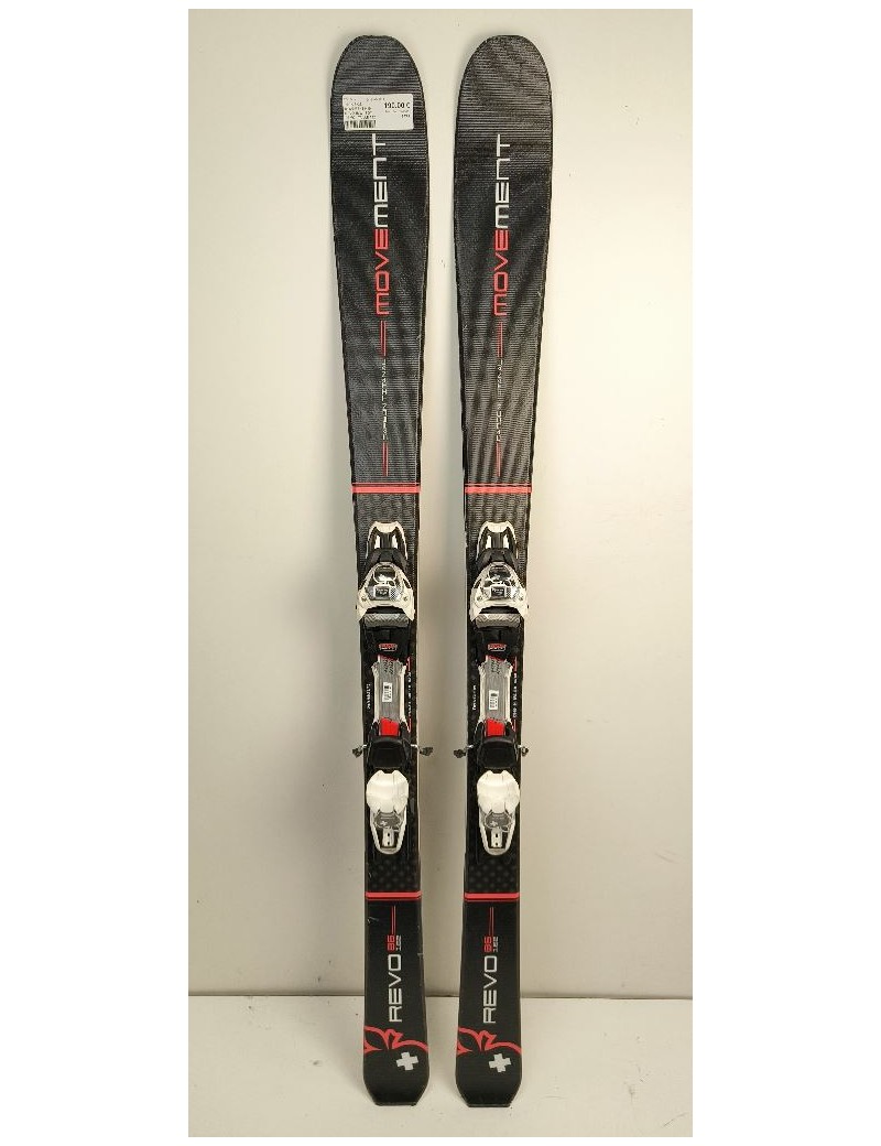 PACK SKIS MOVEMENT H19 REVO 86 W - FDT DEMO - TAILLE 162 | Troc Sport