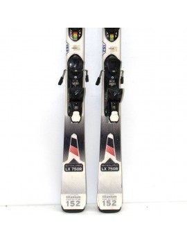 SKI ALPIN SALOMON ENDURO LX 750R WHI BLK | Troc Sport