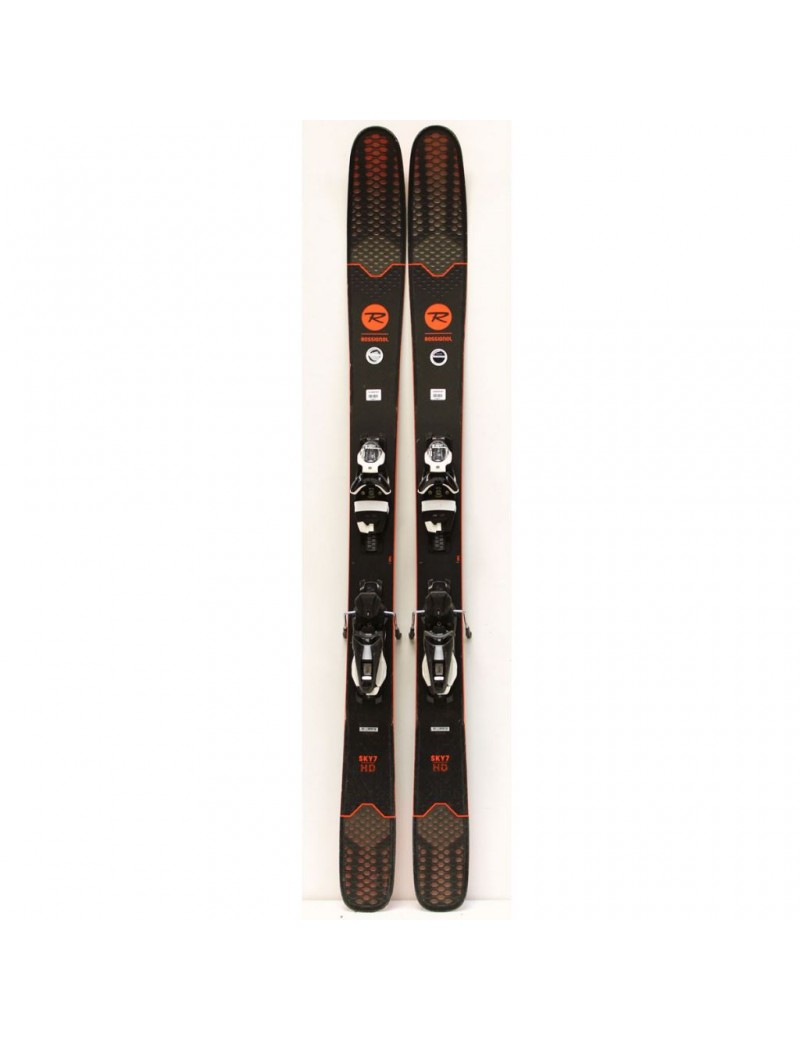 SKI ALPIN ROSSIGNOL SKY 7 BLK ORA | Troc Sport