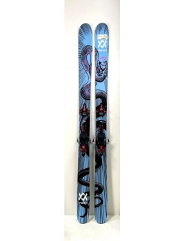 SKI VOLKL REVOLT 104 2024 - 180cm + FIXATION MARKER KINGPIN + PEAUX  | Troc Sport