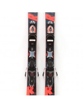 SKI ALPIN ROSSIGNOL REACT 6 RED GRY  | Troc Sport
