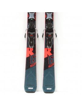 SKI ALPIN ROSSIGNOL REACT 6 RED GRY  | Troc Sport