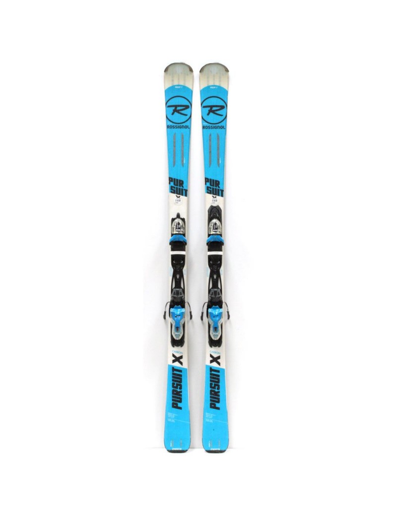 SKI ALPIN ROSSIGNOL PURSUIT X PRO TIP BLU WHI | Troc Sport SKI ALPIN ROSSIGNOL PURSUIT X PRO TIP BLU WHI | Troc Sport