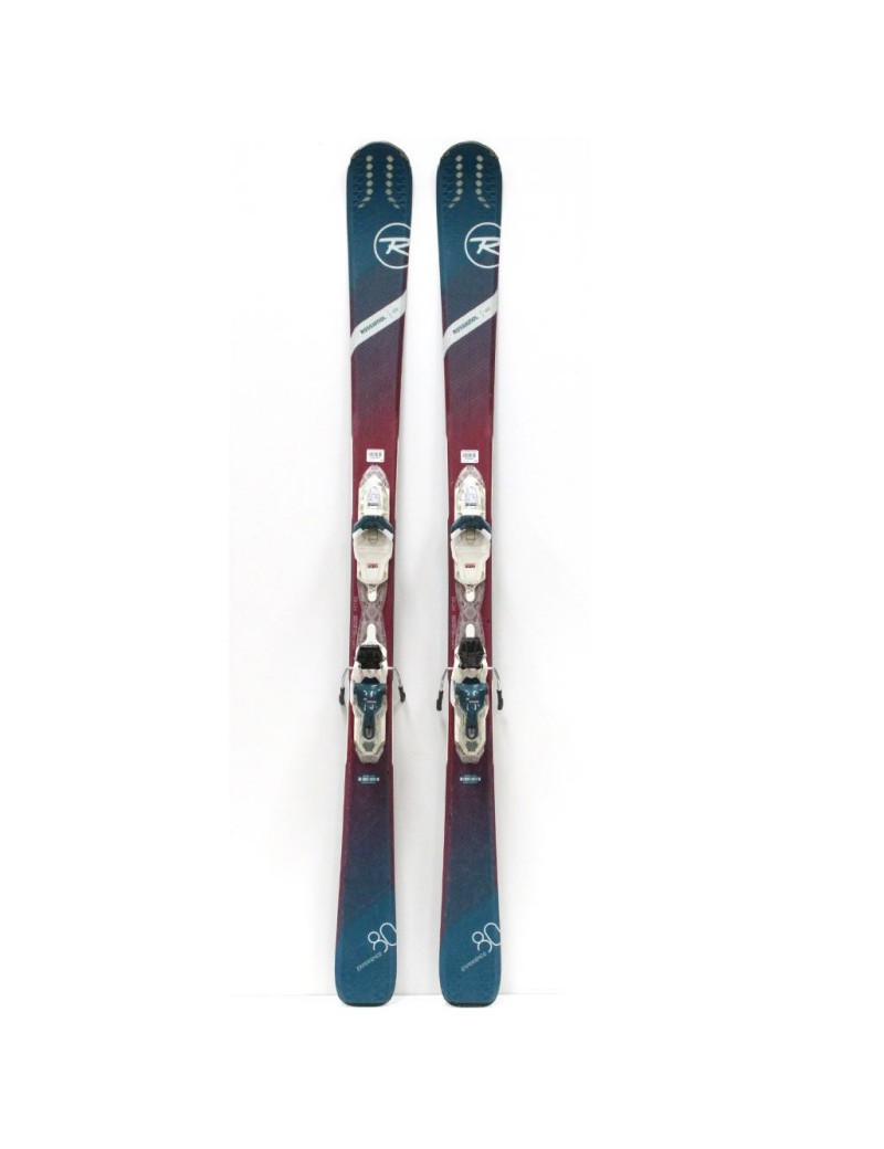 SKI ALPIN ROSSIGNOL EXPERIENCE 80 VAS BLU RED | Troc Sport
